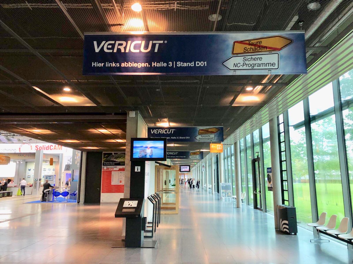 CGTech_Italia's tweet image. @Messe_Stuttgart #mouldingExpo dal 21 al 24 maggio puoi incontrare il nostro team tedesco al Pad.3 -Stand 3D01 #VERICUT #CNCSimulation #stampisti