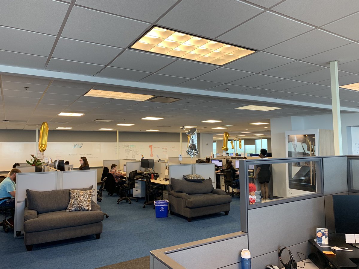 DMarcusAndrews1's tweet photo. @NamelyHR Happy 1 Year Anniversary to the Namely ATL Team🥳🎉🎊🎈 Look at all the 1️⃣’s #NamelyAtl #Namely https://t.co/0UBYKb6A23
