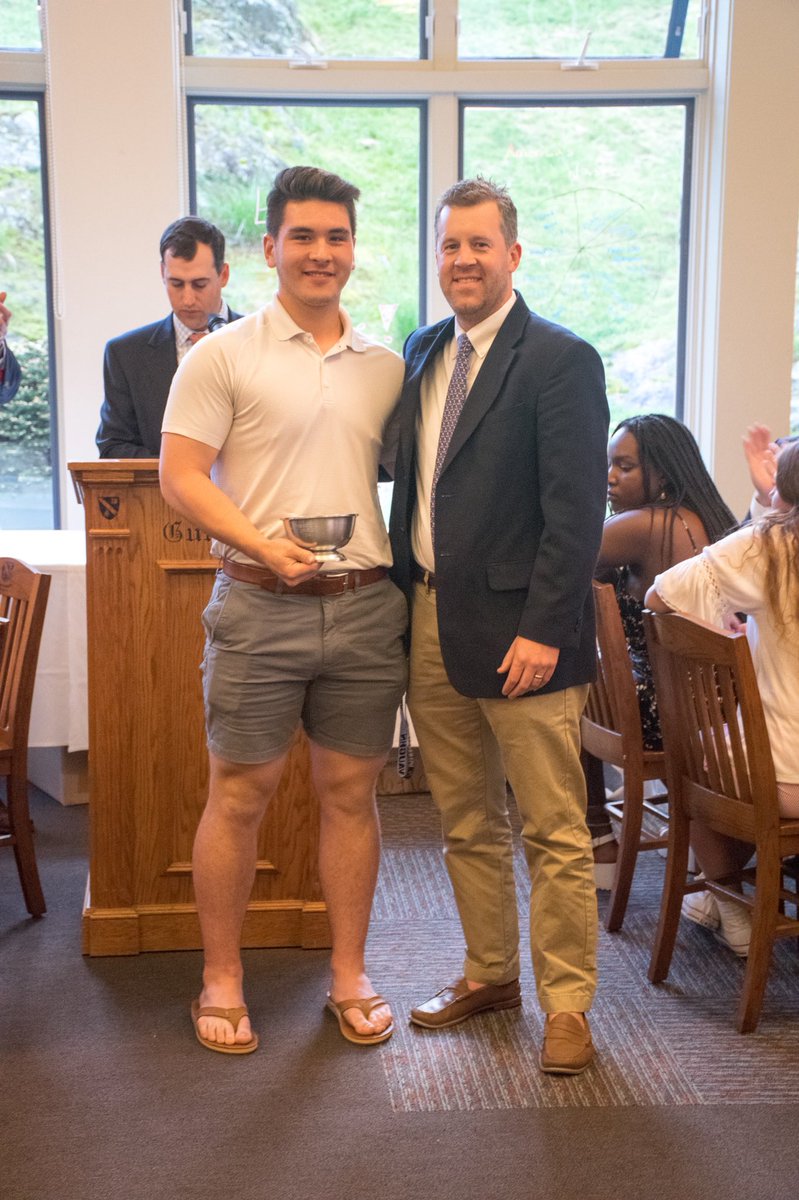 GunnHockey1850's tweet photo. Congratulations to JP Mella on winning The Rice Bowl last night at The Gunnery Co-Curricular Ceremony. The Rice Bowl is awarded to the most valuable player. #gogunn #gunnhockey https://t.co/gCfiqKFEfJ