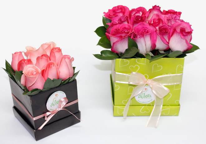 Sorpresa de Rosas Aflora,
rosas que se arreglan maravillosamente en una hermosa caja que se acentúan con listón decorativo para crear el regalo perfecto para esa persona especial.