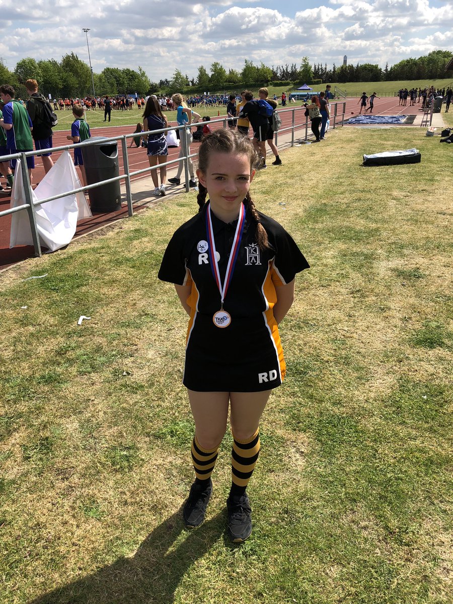 Ruby TKAT bronze medalist in 100m