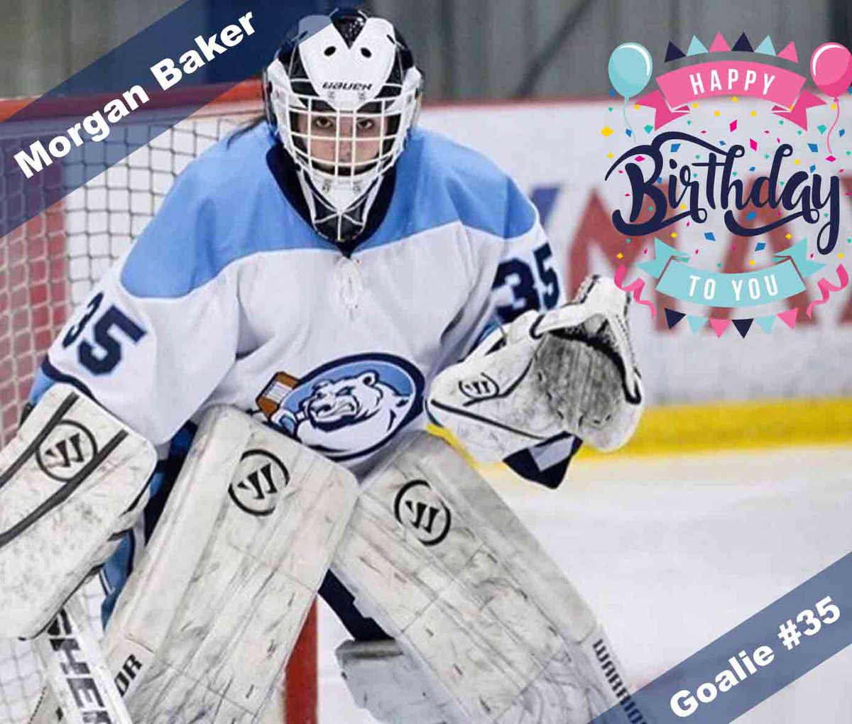 WinnipegIceAAA's tweet photo. HAPPY BIRTHDAY to goaltender @MorganBaker2 !!!! 

Morgan turns the sweet 16 today! Enjoy your day!! 🎉🍭🎉 https://t.co/caWC3uKTZx