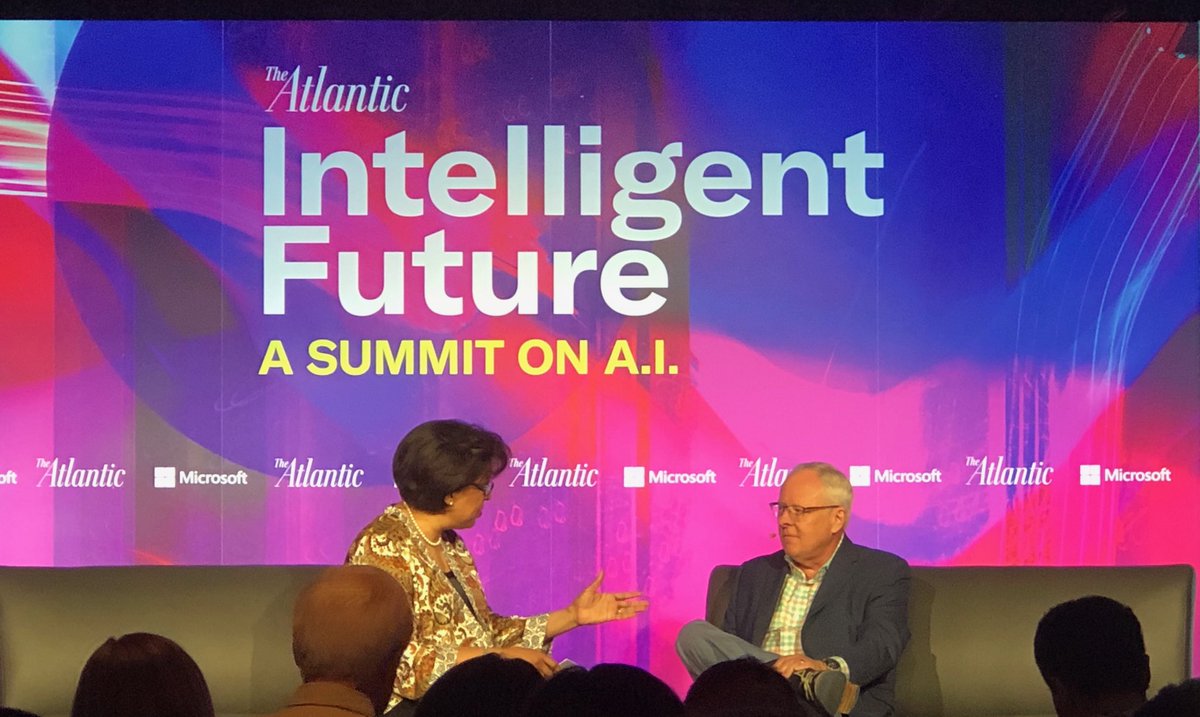 AI: Empowering Local Govt w/⁦@dcwater⁩ IT Director & ⁦@Microsoft⁩ ⁦@dcwater⁩ developed the first #smart water fountains that are being used in Flint MI now. #IntelligentFuture ⁦@TheAtlantic⁩