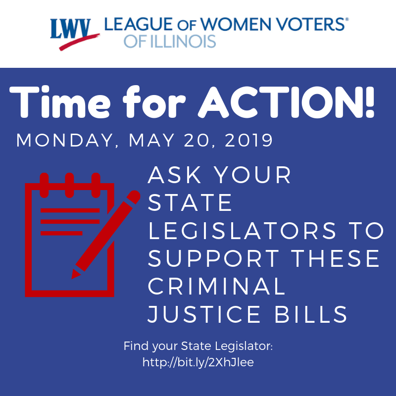 TIME FOR ACTION: The #IL General Assembly is about to adjorn! Ask you state legislators to support these criminal justice bills TODAY! conta.cc/2VP8RKT #hb900 #hb1587 #hb2541 #hb3061 #sb1965