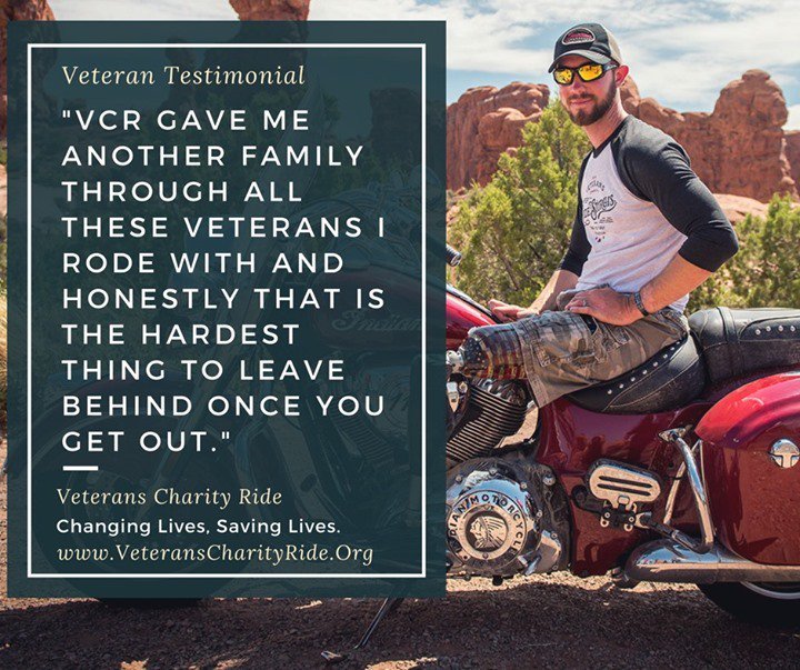 "VCR gave me another family..." 🇺🇸 #veteransride #motorcycletherapy #VeteransRide #Motorcycle #indianmotorcycle #Sturgis2018 #USA @monsterenergy @wrangler @klockwerks <a href="/avonmotorcycle/">JanHudson</a> @rinehartracing @maverik