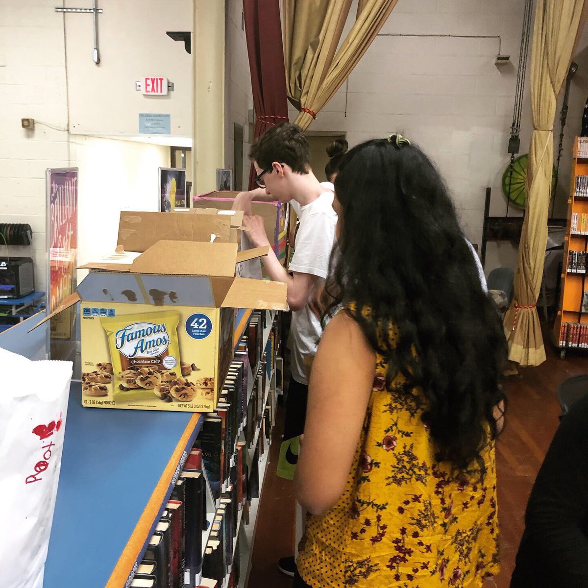 SCPD 2nd Precinct on Twitter "Today at the HalfhollowhillLibrary the