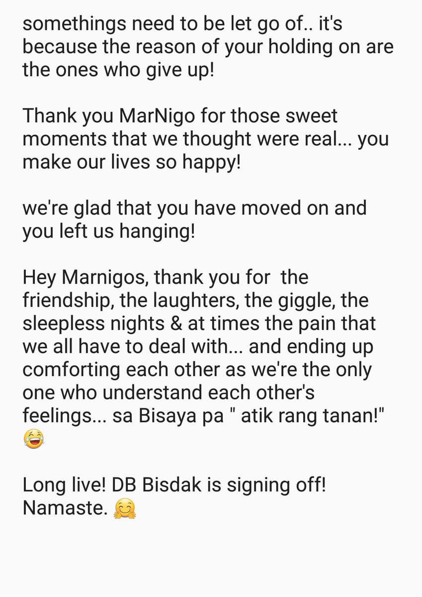 S I G N I N G  O F F