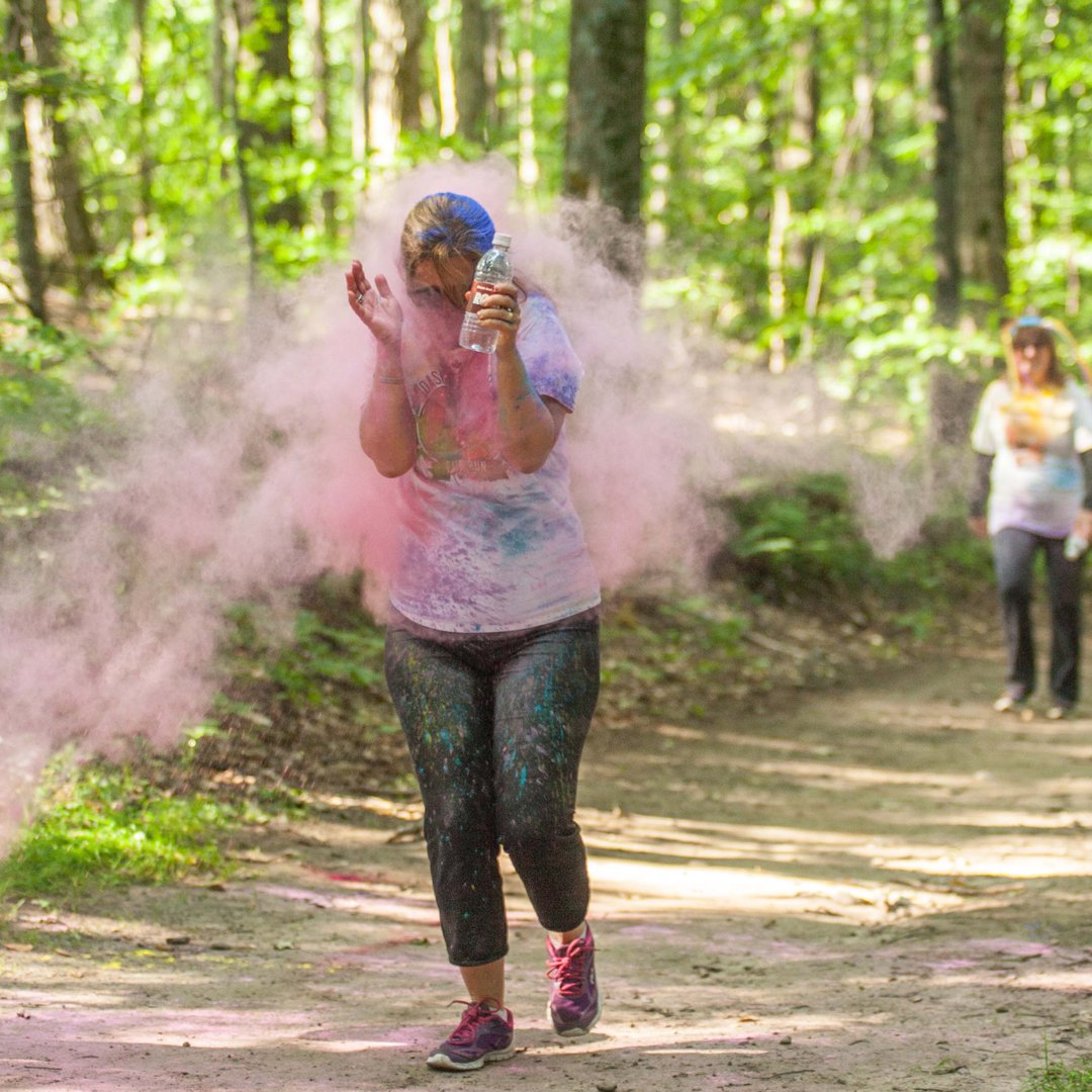 dashofcolourCAN's tweet photo. Have you heard of a Dash of Colour? Itβs the super fun run (or walk or skip or dance) where you get blasted by safe (eco-friendly) powder dye all while supporting a good cause. Super cool right? Learn more about #DashofColour & sign up here! https://t.co/9VFFZYN1ZM https://t.co/23I9bKZVst