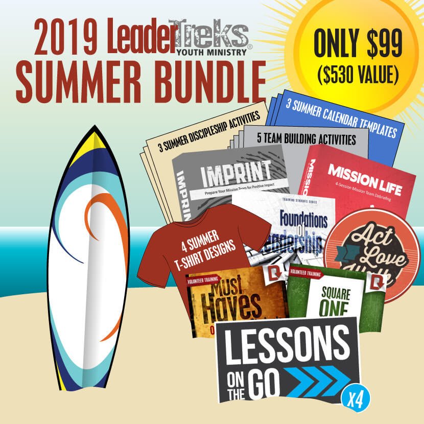 LeaderTreks's tweet photo. A $530 Value for only $99. Get everything you need for summer ministry. Find out what's inside at: https://t.co/p1wvaD7OrH https://t.co/m12TRGkVmo