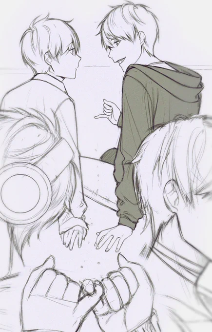 Finish this sketch before go to bed... 