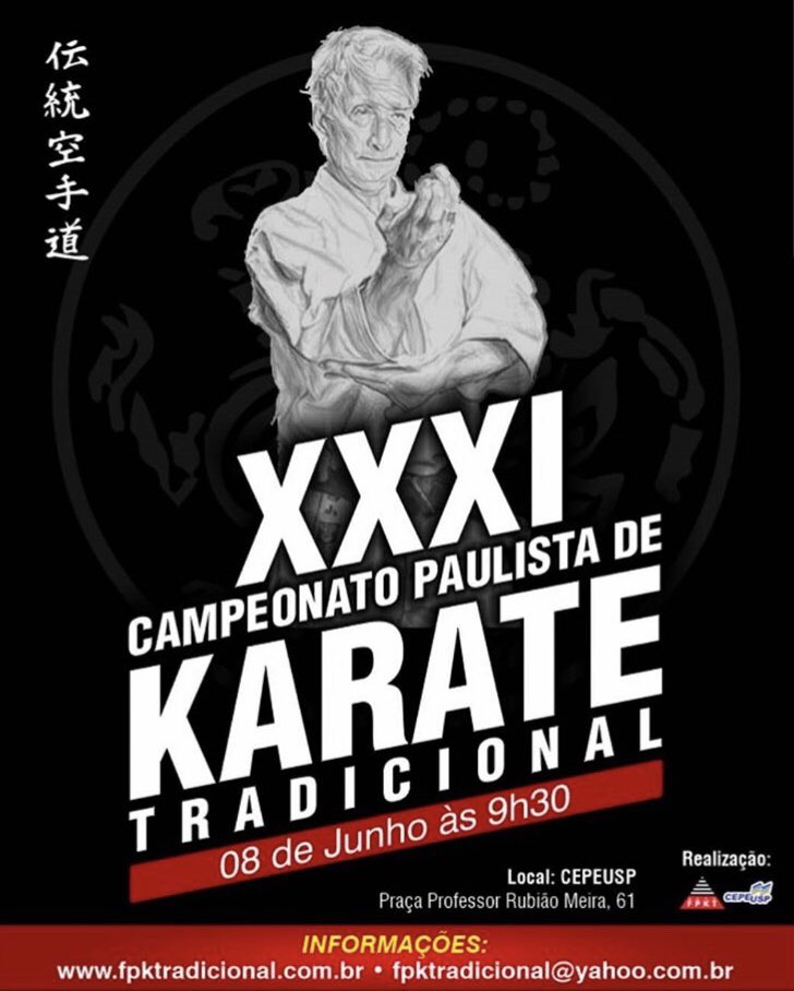 senkikanbrasil's tweet photo. Campeonato Paulista de Karatê Tradicional na USP. Imperdível, venha assistir e torcer por nossos atletas 🥋🥋🤛🏻🤛🏻
#karate #shotokan #tradicional #fpktradicional #cbkt #itkf #kata #kumite #artesmarciais #budo #karateforlife #cidadedutra #interlagos #interlagossp #interlagoscity https://t.co/6Wsr88fwZV