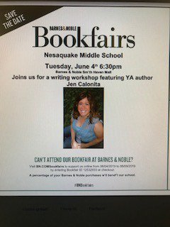 Jill Wagner (@nmslibrarian) on Twitter photo Save the date! NMS Bookfair at Barnes & Noble Smith Haven on June 4th, 6:30 pm! Join us for a writing workshop featuring YA author <a href="/JenCalonita/">JenCalonita</a> Portion of all proceeds to benefit Nesaquake Library! Please share away! @BNLakeGrove <a href="/SCSD_NMS/">N E S A Q U A K E</a> @Mrs_LoSardo <a href="/SmithtownCSD/">Smithtown CSD</a> <a href="/shswlib/">HSW Library</a> Save the date! NMS Bookfair at Barnes & Noble Smith Haven on June 4th, 6:30 pm! Join us for a writing workshop featuring YA author <a href="/JenCalonita/">JenCalonita</a> Portion of all proceeds to benefit Nesaquake Library! Please share away! @BNLakeGrove <a href="/SCSD_NMS/">N E S A Q U A K E</a> @Mrs_LoSardo <a href="/SmithtownCSD/">Smithtown CSD</a> <a href="/shswlib/">HSW Library</a>