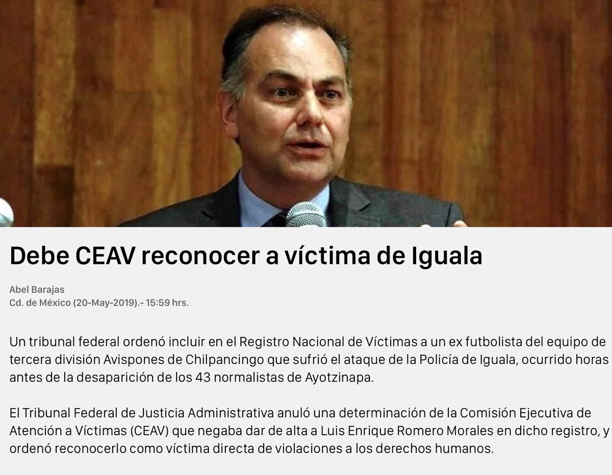 Ooooootra más de este señor Rochín, una pena que <a href="/M_OlgaSCordero/">Olga Sánchez Cordero</a> <a href="/A_Encinas_R/">Alejandro Encinas</a> o el <a href="/senadomexicano/">Senado de México</a> no quieran hacer nada al respecto; increíble que las víctimas tengan que ampararse para que les reconozcan sus derechos