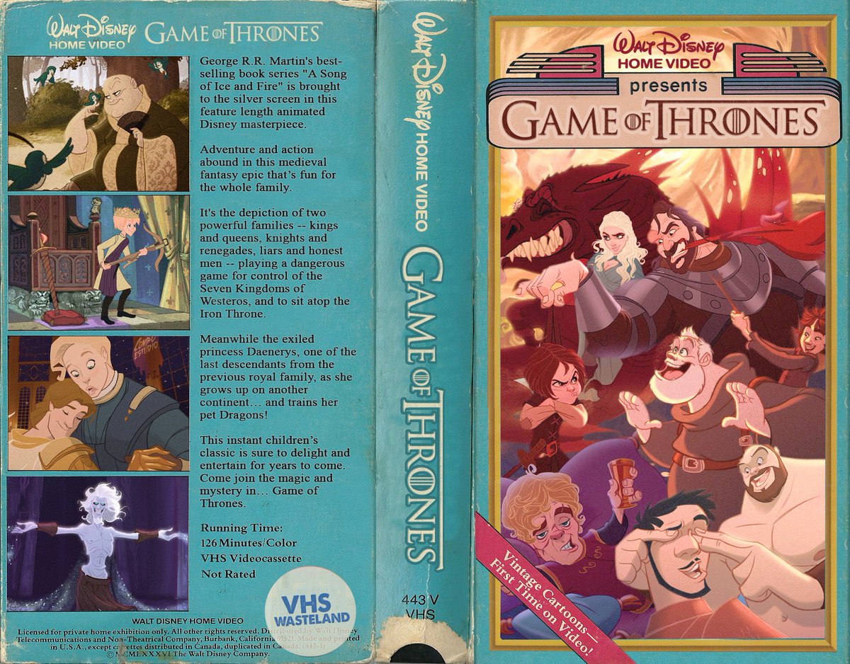 RaroVHS's tweet photo. Este es el #FinalDisney del que tanto hablan? #GOT
Más info: https://t.co/ufGhxabvIS https://t.co/8t9E2IZ61P