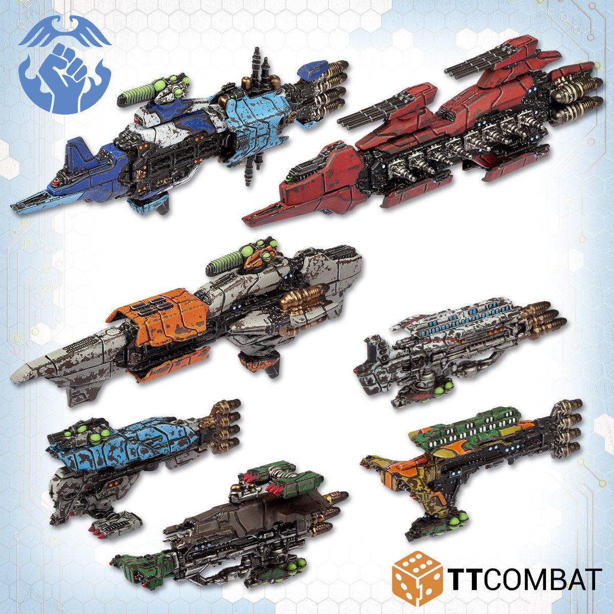 WargamingLobby's tweet image. Holy crap! The guys at @TTCombat made the #BattleForEarth announcement! Resistance fleet in space... look at those ships!! On preorder this friday... where's my damn wallet!! 

#DropfleetCommander #DFC #DZC #Warmongers