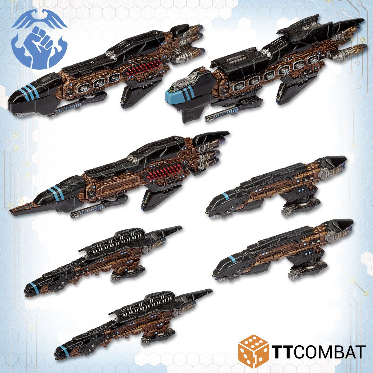 WargamingLobby's tweet image. Holy crap! The guys at @TTCombat made the #BattleForEarth announcement! Resistance fleet in space... look at those ships!! On preorder this friday... where's my damn wallet!! 

#DropfleetCommander #DFC #DZC #Warmongers