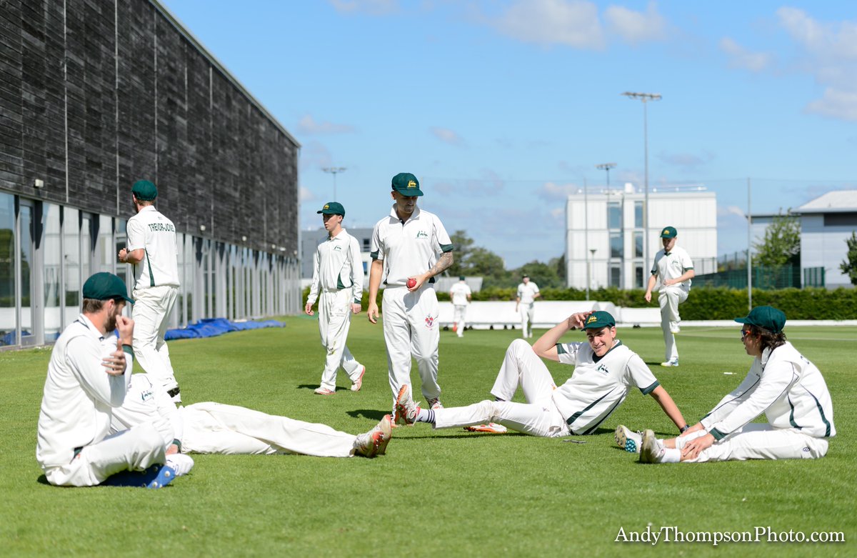 phothompson's tweet photo. @AustralianUnis keeping it relaxed as they prepared to face @lboroMCCU in a 50 over match today. https://t.co/366jNSSddG