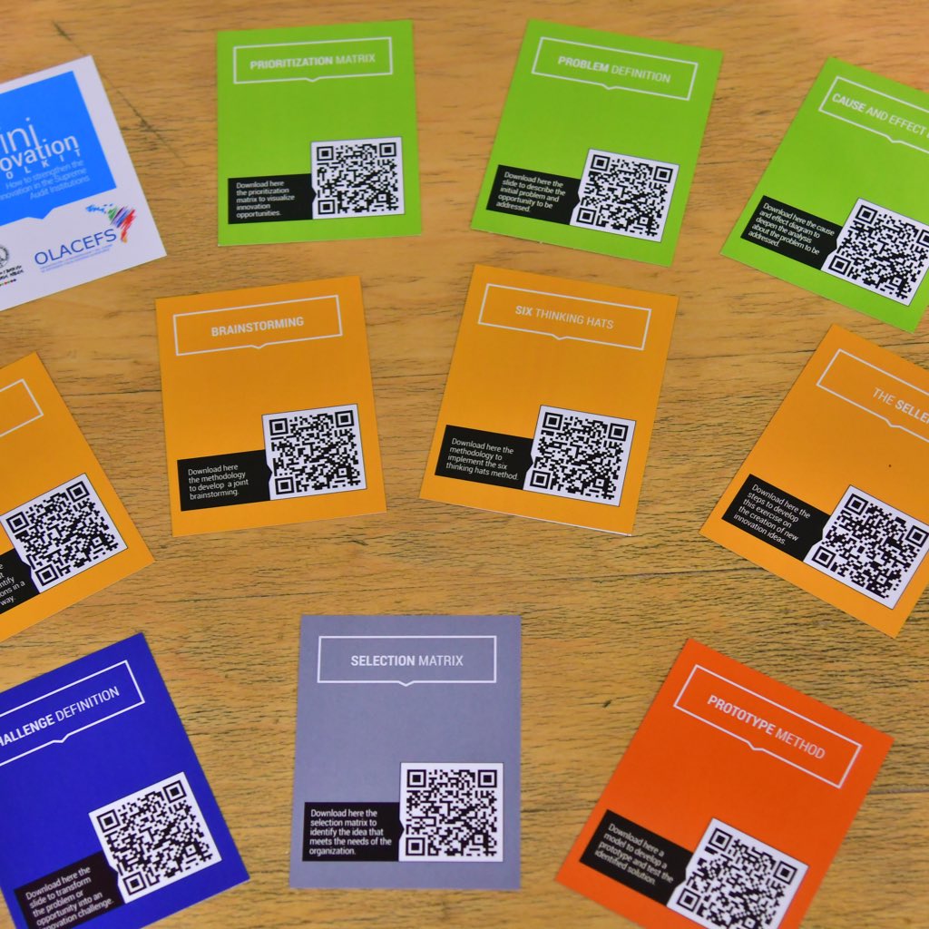 How can SAIs strengthen innovation? Check out this compact “Mini Innovation Toolkit” from <a href="/OLACEFS_oficial/">OLACEFS</a> introduced at today’s #IRCP2019 regional bodies roundtable discussion!