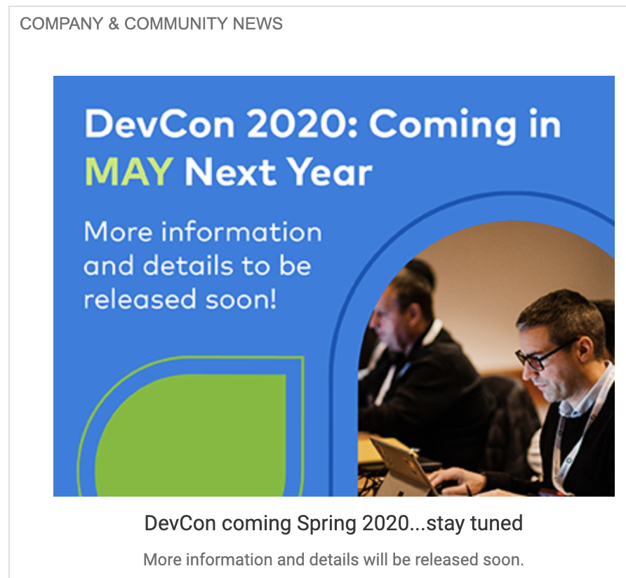 FrkCorti's tweet photo. #Alfresco DevCon 2020 news! I like the shift in spring. Looking forward for more details... #alfrescodevcon https://t.co/LiCTXy7g5n https://t.co/e0tt6oRHCe