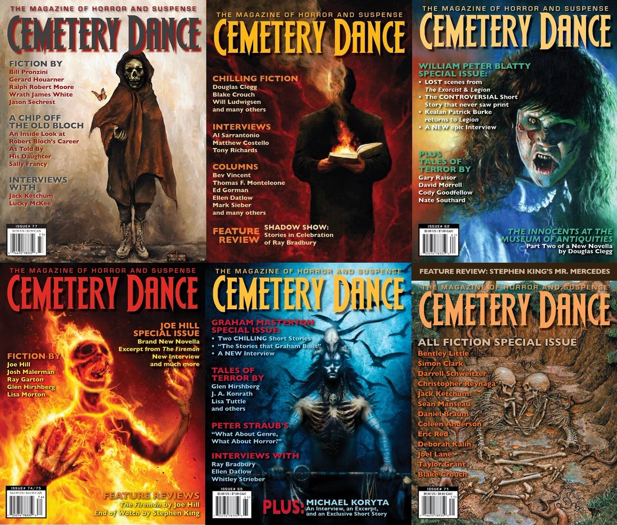 jasonsechrest's tweet photo. WIN A FREE SUBSCRIPTION TO CEMETERY DANCE MAGAZINE!
My short horror story "Orange Grove Court" will be published in the NEW issue! To celebrate, I'm giving away a FREE 6-issue subscription to 1 lucky follower. To enter to win: 1. Follow me. 2. Retweet this! Winner announced 6/11. https://t.co/z8TnjO21QV
