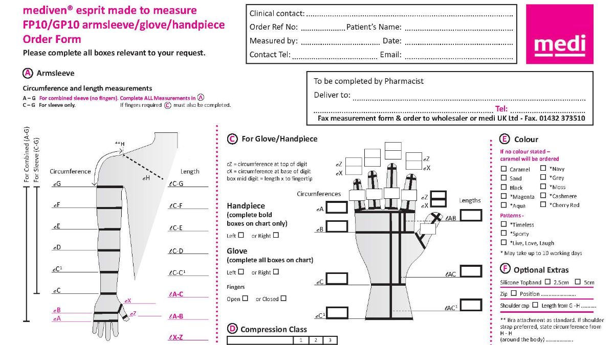 mediUKLtd's tweet image. Saving you time and paper with our editable pdf measurement &amp;amp; referral forms - mailchi.mp/6241c94c1695/s… #prescription #FP10 #compressionhosiery #lymphoedema #oedema #legsmatter