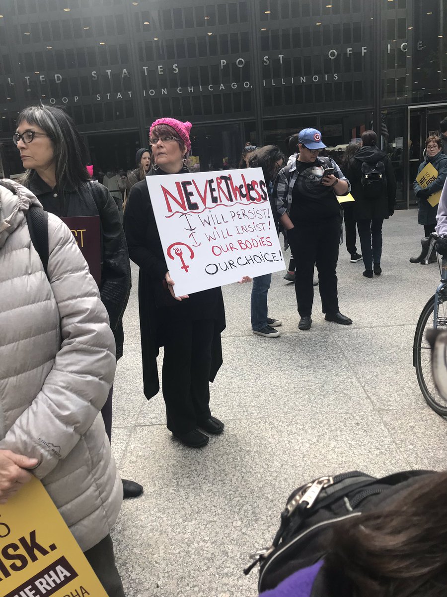 purplepantsuit's tweet photo. When the protest becomes a march. #PassTheRHA #ReproductiveJustice #WeWontGoBack #aclu #RoeVsWade https://t.co/CVZ4A92a92