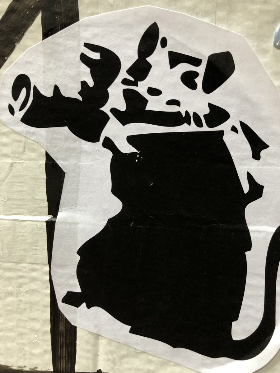skewbaldtheatre's tweet photo. Have you seen these Rat tags appearing all over South London? It must mean that the Rat King is on his way!!!! Pied Piper - A Ratty Tale at a venue near you @EnjoySutton @SuttonLibraries @TheGreyhoundSyd @AtticArtsClub @UpperNorLibHub https://t.co/Ciba6Gi8Z7
