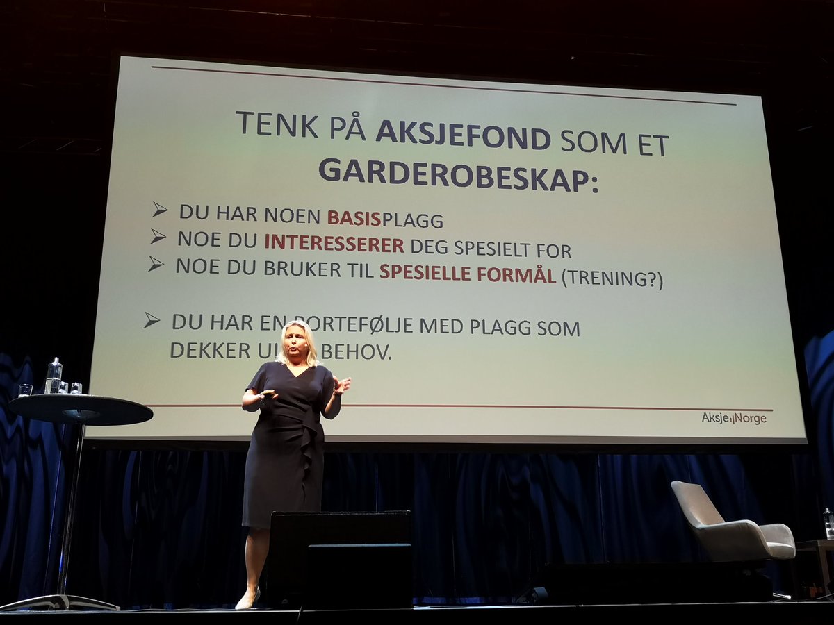 TrudeLarstad's tweet photo. #aksjesparing 💰 enkelt og fengende forklart av @KrisSkaug @aksjenorge på #dnkvinner Er ikke vanskeligere enn som så. Hopp i det! #sparing #dinøkonomi https://t.co/3y4onDWXRE