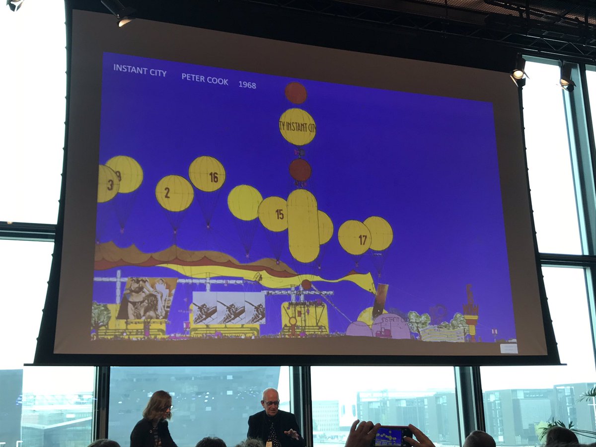 runekirt's tweet photo. Peter Cook “doesn’t matter if it a crappy drawing” about the worst technical drawing that draw the most attention #instantcity #radicalinnovation #smartcity @DACprofessional @BLOXHUBdk @AlexandraInst @Realdaniadk @designcentret https://t.co/R5TWwIvrKQ
