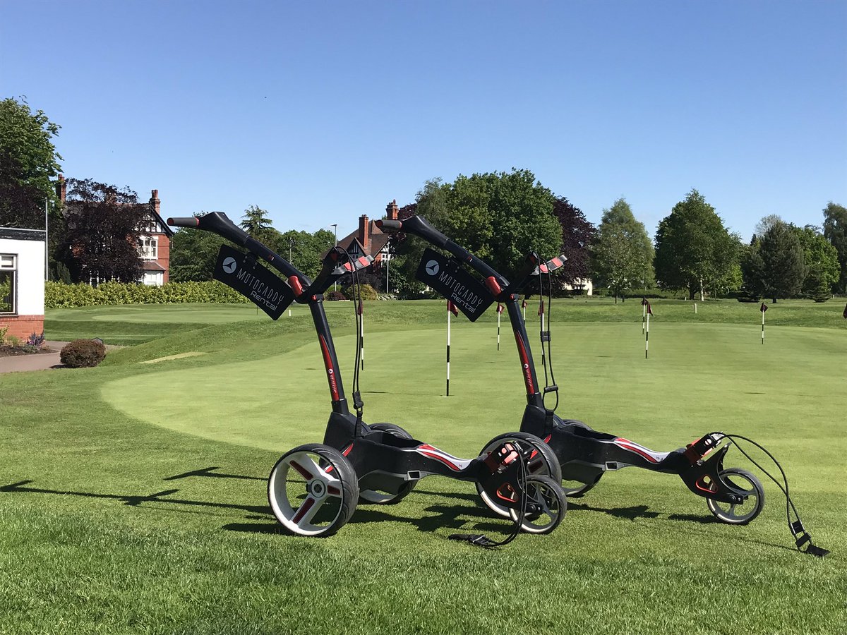 It’s a gorgeous day down <a href="/GolfTrentham/">Trentham Golf Club</a>. Take a look at our <a href="/MotocaddyGolf/">Motocaddy</a> rental trolleys, #sunshine #motocaddy #rental