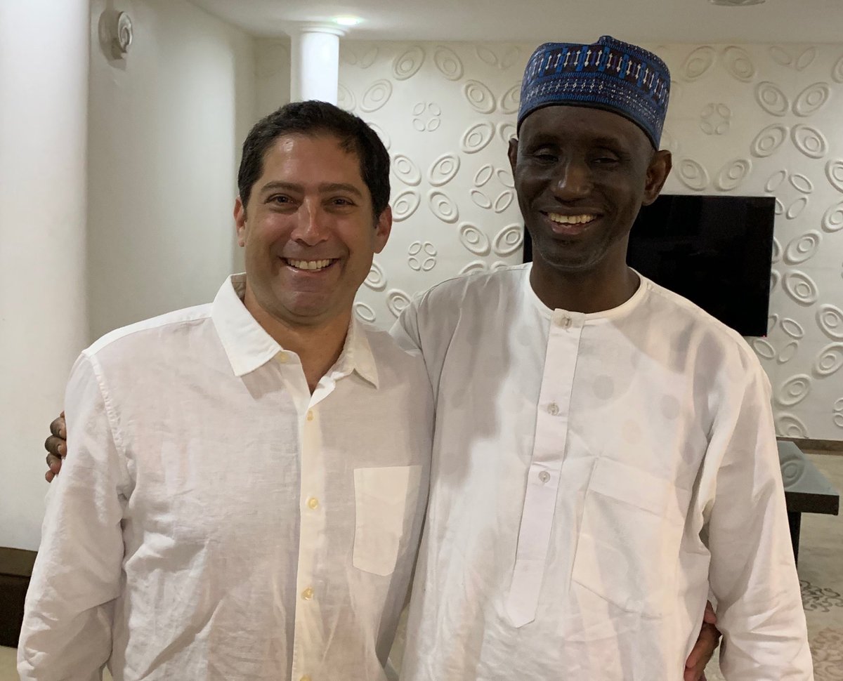toddjmoss's tweet photo. I always love to be back in #Nigeria. 🇳🇬❤️ And the very best part is always seeing @NuhuRibadu https://t.co/Au5oQgFony