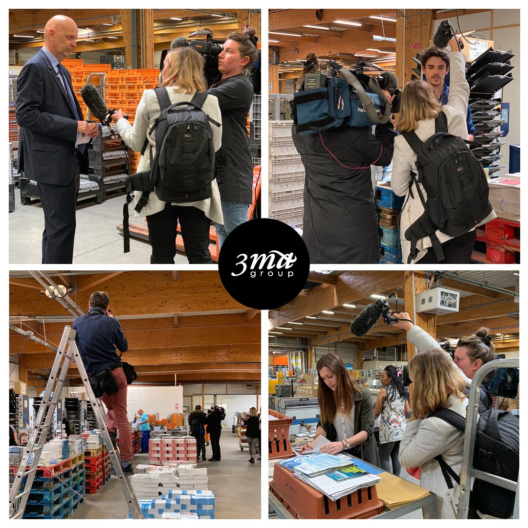 Nous tenons à remercier la presse 🗞️ et les médias 🎥 qui sont venus en nombre dans notre centre de production pour découvrir les coulisses de la préparation des élections européennes 2019. 

🔜 Plus d'infos à venir
#ElectionsUE19 #ElectionsEuropeennes2019 #Electionseuropeennes