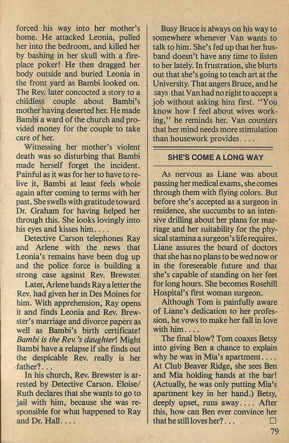 ClassicSOD's tweet photo. #LoveOfLife 
SOD Synopsis
7.24.79
https://t.co/c4Syg6m2KS https://t.co/h9B8FhmRRn
