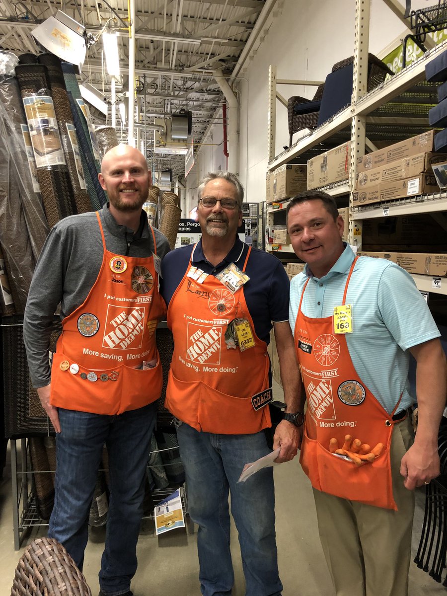 JasonArigoni's tweet photo. Knocking it out in Bangor!  Congrats to Larry for leading the team to 180 Days Safe as inFocus Captain. @JCHomeDepot #HungryHungryHipppo https://t.co/DCAbD9KYPF