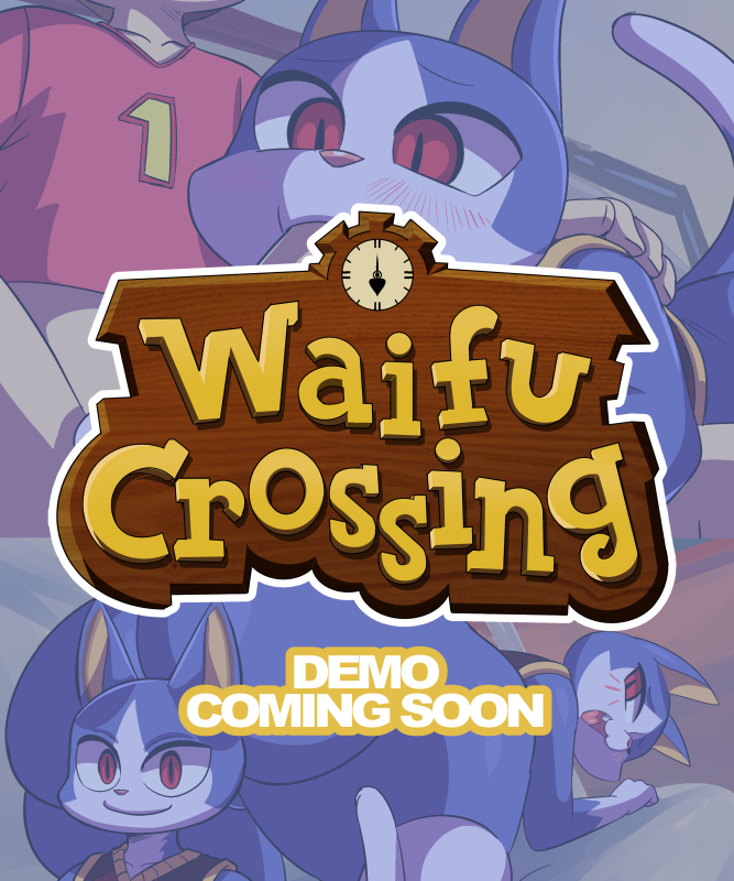 Waifu Crossing dating simulator, that I am working for some time, its getti...