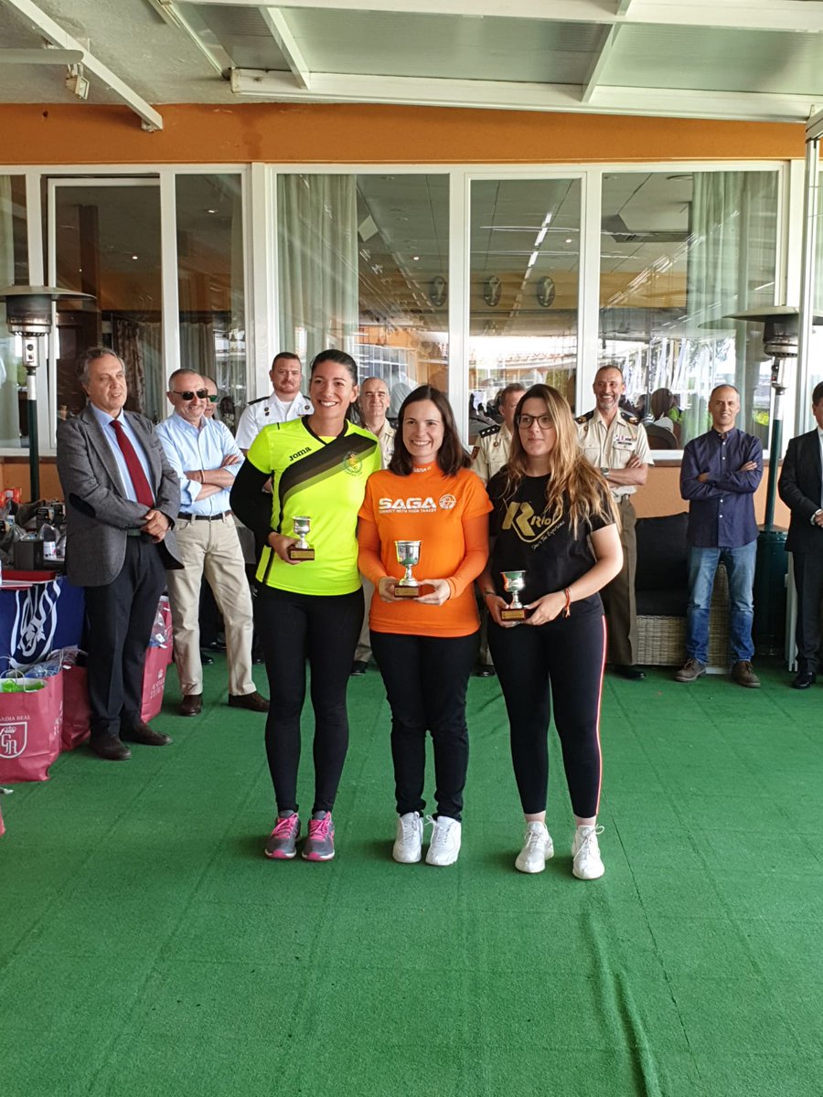 ¡Campeona de Damas del Trofeo <a href="/GuardiaReal_ES/">Guardia</a> 2019! Dar las gracias por concederme la oportunidad de estar un año más en esta gran competición que celebraba hoy su XVIII edición. #tiroalplato #tiro <a href="/CARTUCHOSSAGA/">CARTUCHOS SAGA</a>