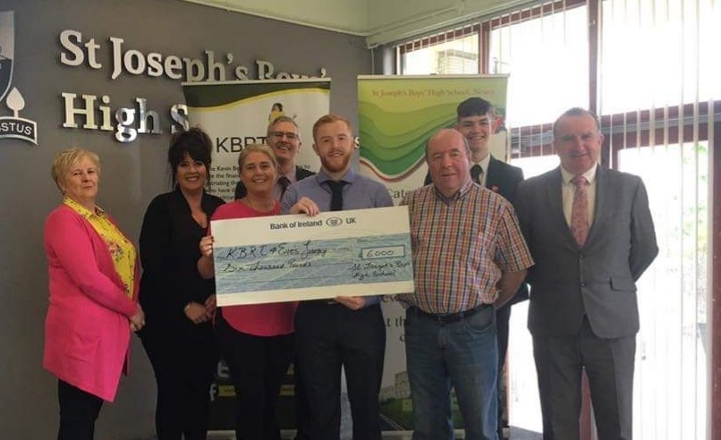 stjosephsnewry's tweet photo. We would like to thank everyone who took part and contributed to our Spinathon. We are delighted that a total of £6000 pounds was raised and this figure will be split between @KBRT2013 and Evie's Journey. A massive thank you to the people of Newry. https://t.co/zBnZ8VDhxn