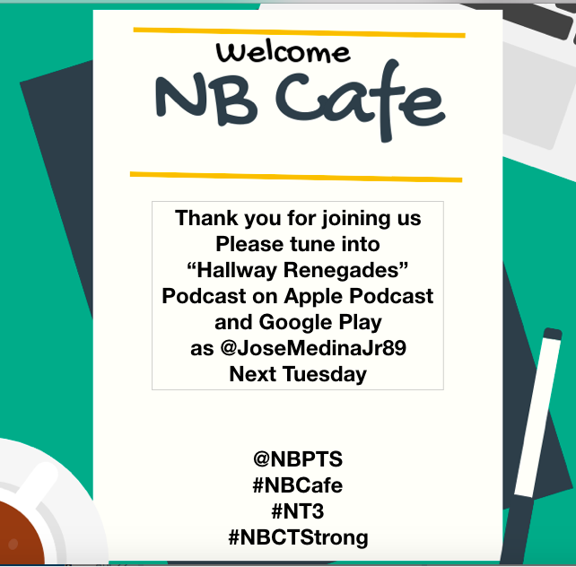 aqlobo's tweet photo. #NBCafe Thank you for joining us
Please tune into “Hallway Renegades” Podcast on Apple Podcast and Google Play
as @JoseMedinaJr89
Next Tuesday 5/28 https://t.co/kcbHUj5ooB
