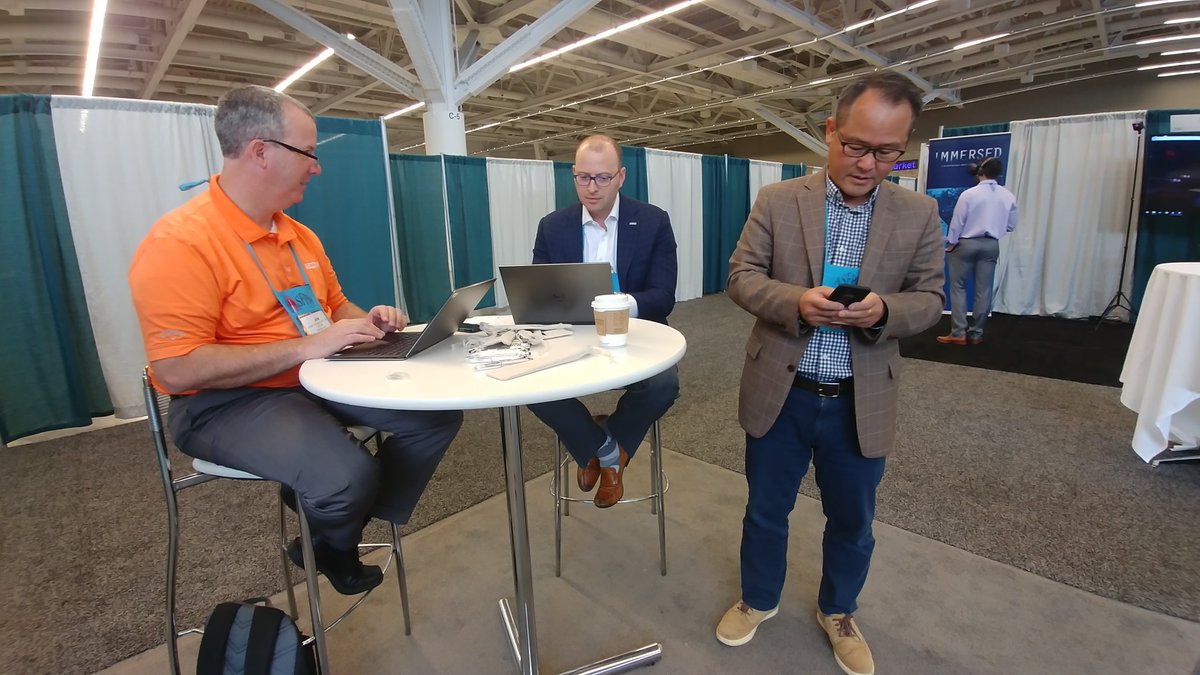 kellyrardon's tweet photo. Even though we're at a conference, we're still hard at work for our clients. Stop by booth 311 to learn how we can work for you. #ASFPM2019 #AECOMWater @AECOMEnvWater https://t.co/M1u102vIDJ