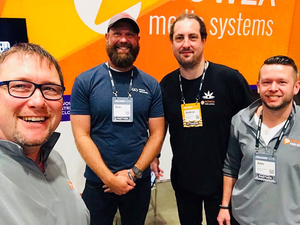 Come see us at #CollisionConf in Toronto! We’re in the #FullSTK pavilion booth E176. Come chat all things #livestreaming! <a href="/CollisionHQ/">Collision Conf</a> #streamwithconfidence #dev