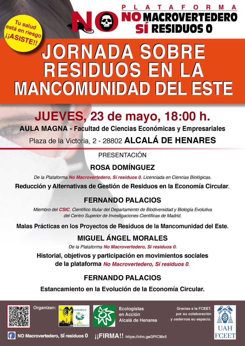EcoPalacios's tweet photo. 23 de mayo, Alcalá de Henares https://t.co/SK33QtY4nK https://t.co/ik9ZZ9gNLx