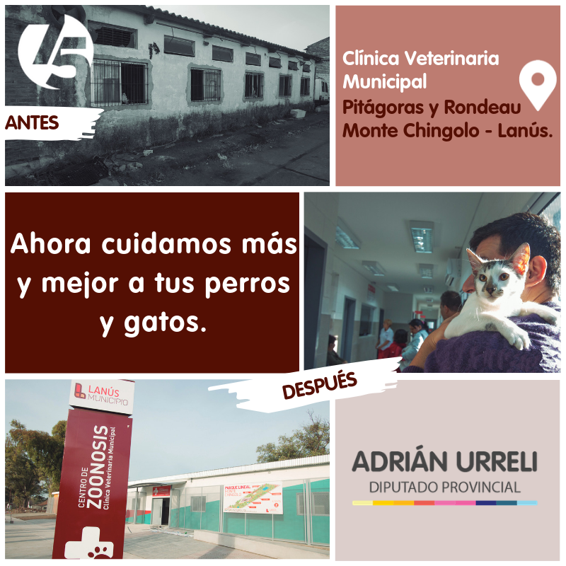 adrianurreli's tweet photo. 🐶 ¡Cuidamos mejor a nuestros perros y gatos! #Lanús75Años 🐱 https://t.co/KkE0x62HgC https://t.co/ioSEnh3oF3