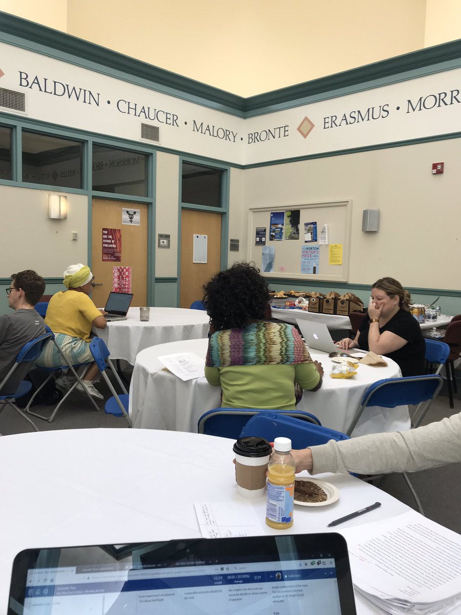 Grading day! Grading day!  Come get some food while you grade...ing day! #ude110