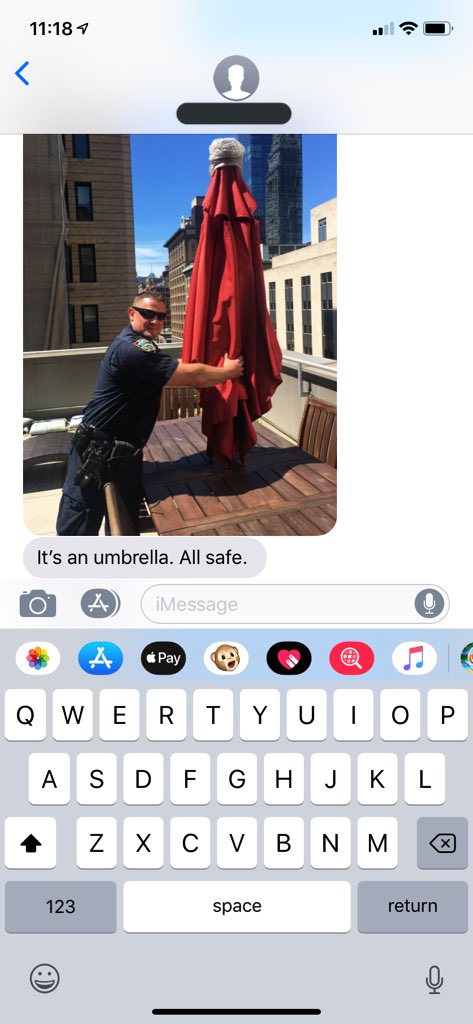 Today I thought I saw a woman dressed as a handmaid about to jump from a building. I called 911.