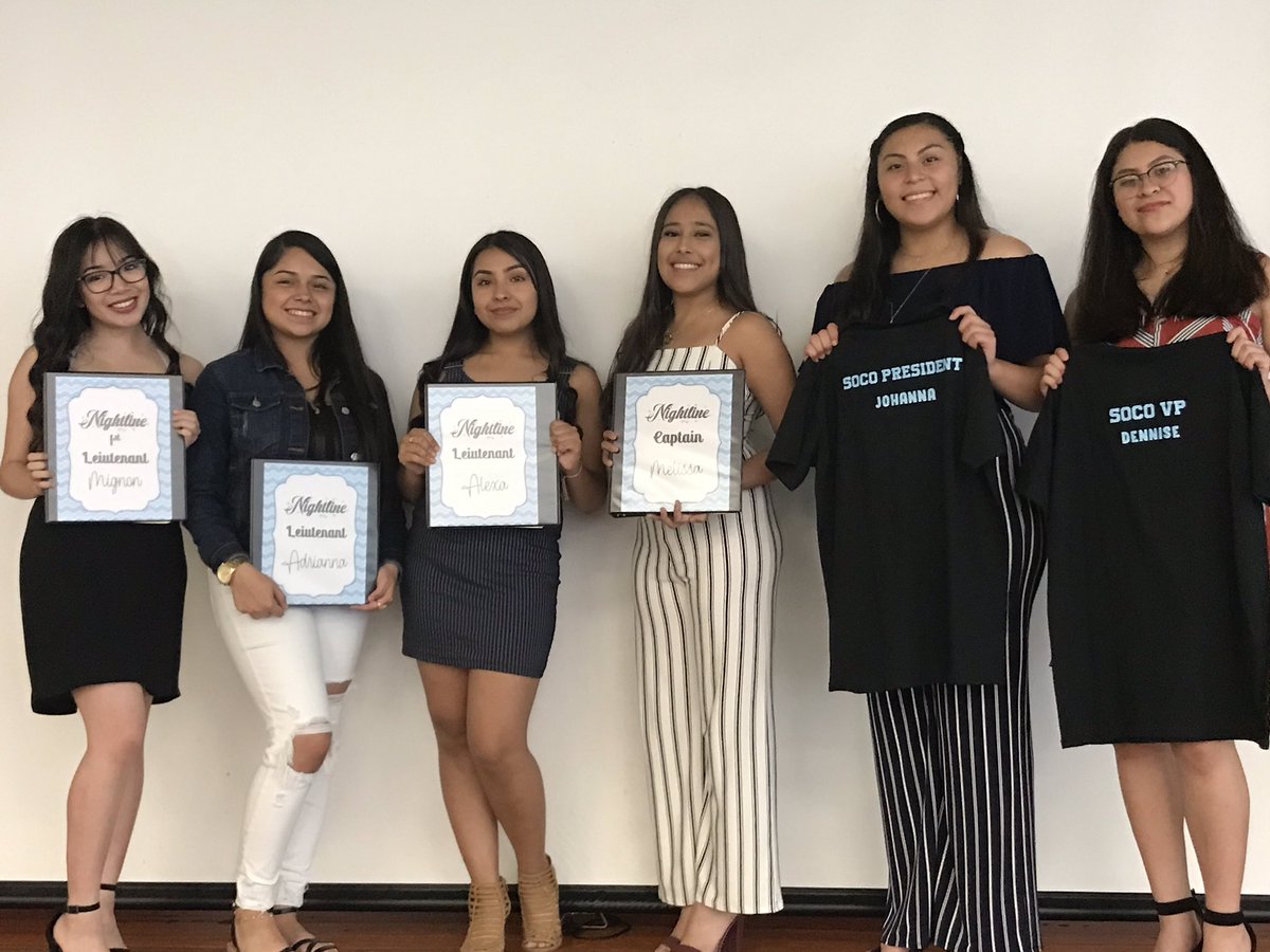 Congrats to our new dance officer line and Social Committee for the 19-20 school year! Captain-Melissa, 1st Lieutenant-Mignon, Lieutenant-Adrianna, Lieutenant-Alexa, SoCo President-Johanna, SoCo VP-Dennise