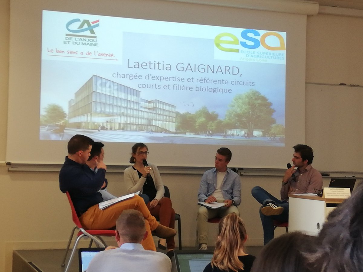 Dernier Forum métiers #Agricadre de la saison avec #Laetitia <a href="/Alumni_ESA/">Alumni ESA</a> <a href="/CAAnjouMaine/">Crédit Agricole Anjou Maine</a> Chargée d'expertise : l'analyse financière est au cœur du métier sur le marché agri, accompagnement installation, pédagogie 👨‍🌾👩‍🌾
