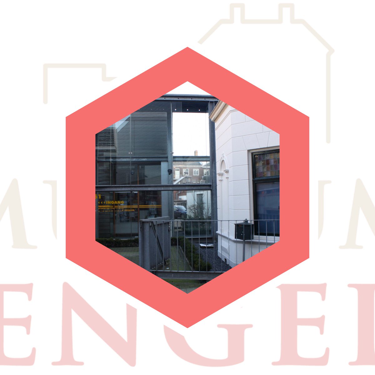 Zaterdag 25 mei, 10:00 uur. Fietstocht architectuur onder leiding van Peter van Roosmalen. Zie museumhengelo.nl