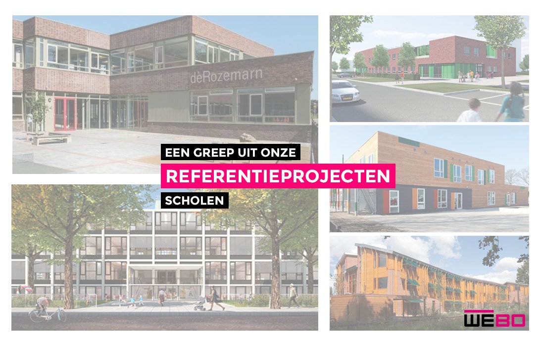 EEN GREEP UIT... | Een greep uit onze referentieprojecten met scholen. <a href="/weborijssen/">WEBO</a> heeft voor meerdere scholen projecten gerealiseerd!