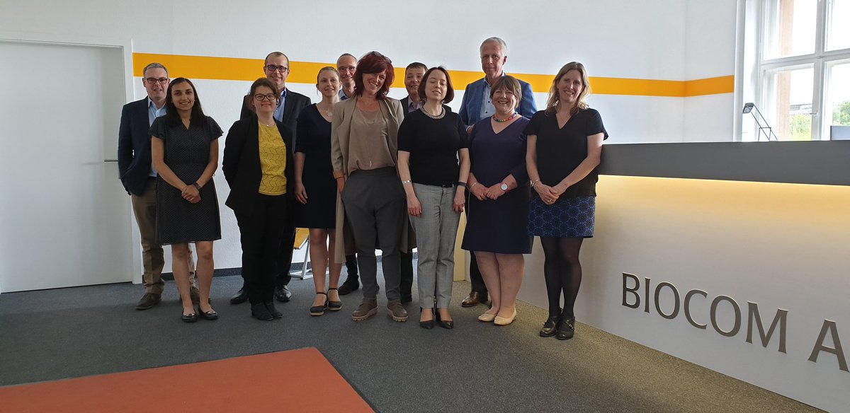 BachmannTill's tweet image. Wonderful finish of the day at @BiocomDe picking up from #AMRconference 2019. Thanks for hosting us #GlobalExpertMission  @innovateuk @KTNUK @UKRI_News @UKSINet #GermanyAMR @adrenomed