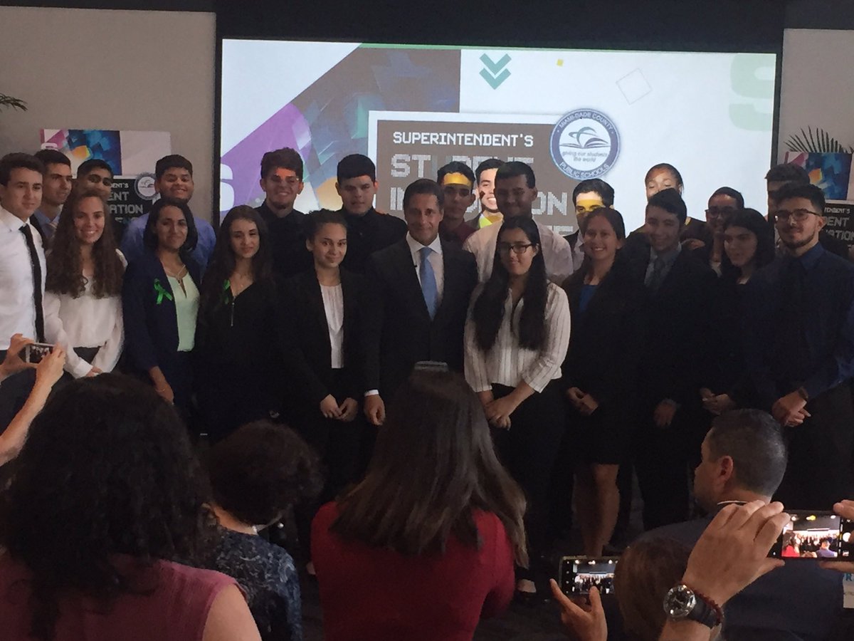 ValleReads's tweet image. Congratulations to Brianna &amp;amp; Gabriela from HGHS for presenting their initiative to establish mental health awareness at our schools. We are very proud to have you represent #HGHS #MDCPSinnovates #miamisup well done, ladies!